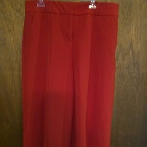 New York & Company Vibrant Red Trousers
